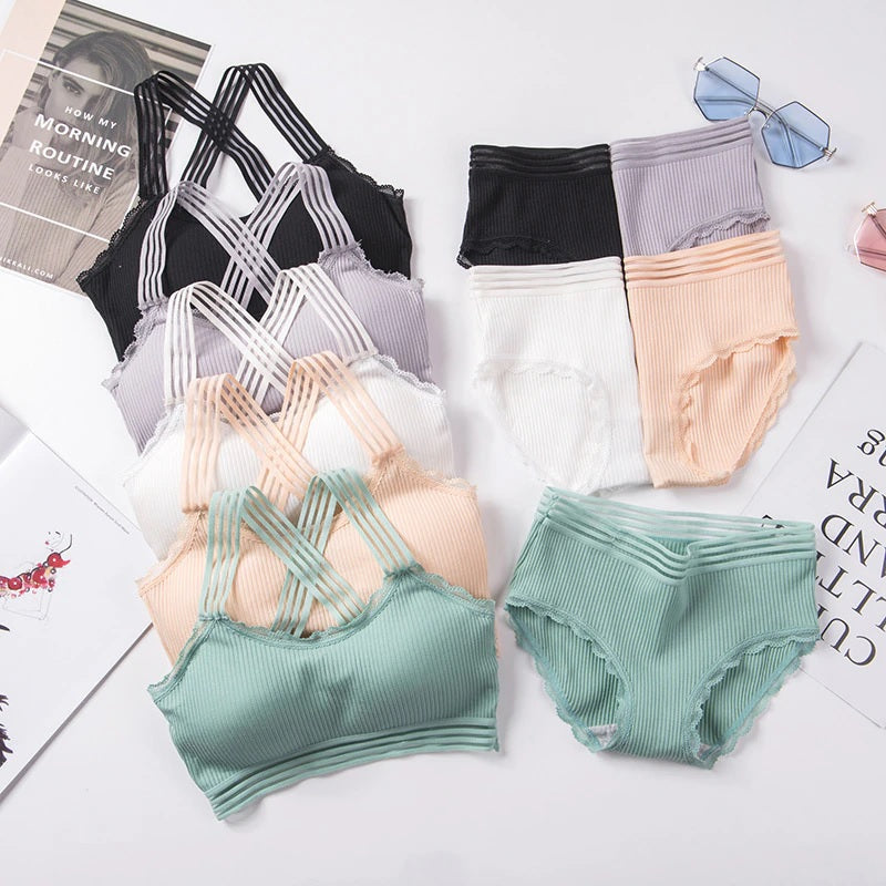 Combo Of 6 Bra & panties Sets imported