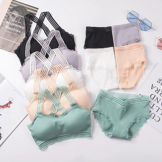 Combo Of 6 Bra & panties Sets imported